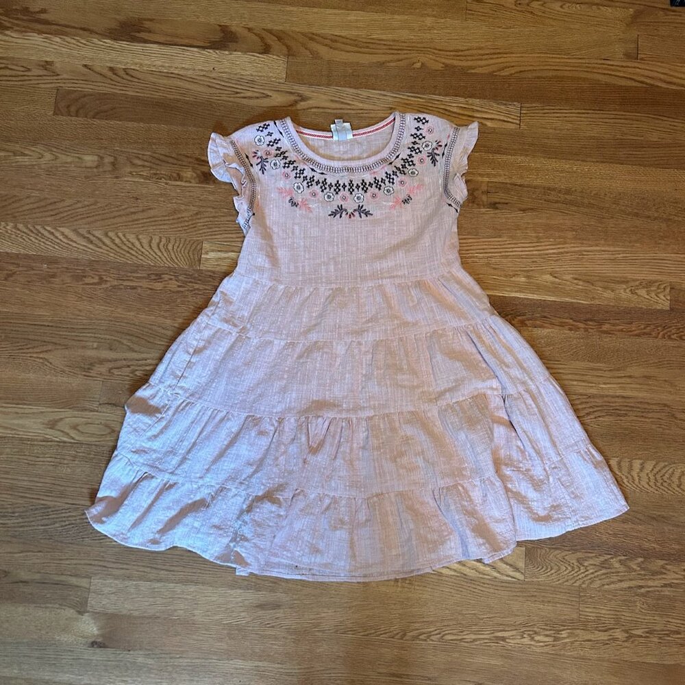 Pink Floral Dress